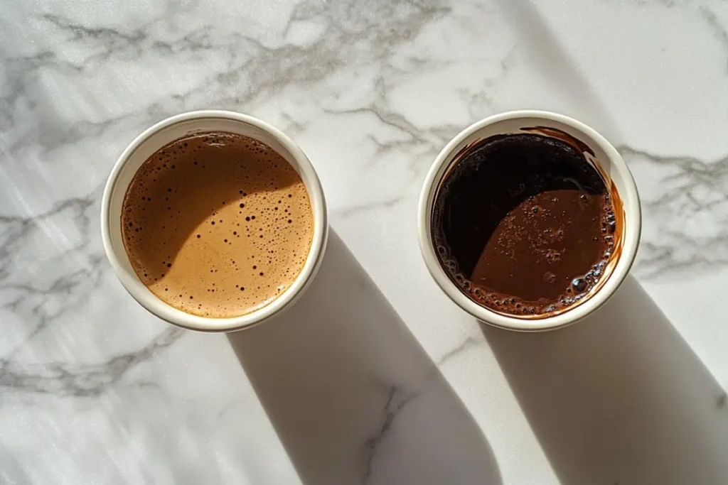 What is the difference between chocolate syrup and chocolate sauce? Side-by-side comparison.