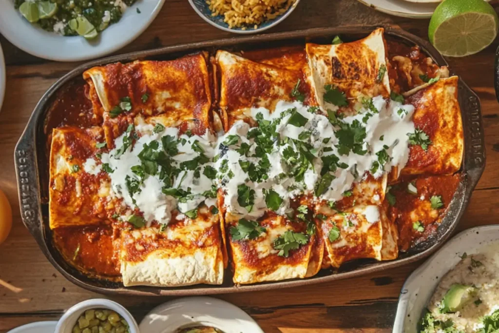 Delicious enchiladas on a plate, what is the secret to good enchiladas?