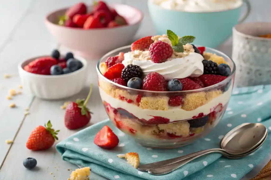 Can we eat a 10 day old cake? Repurposed into a fruit trifle dessert