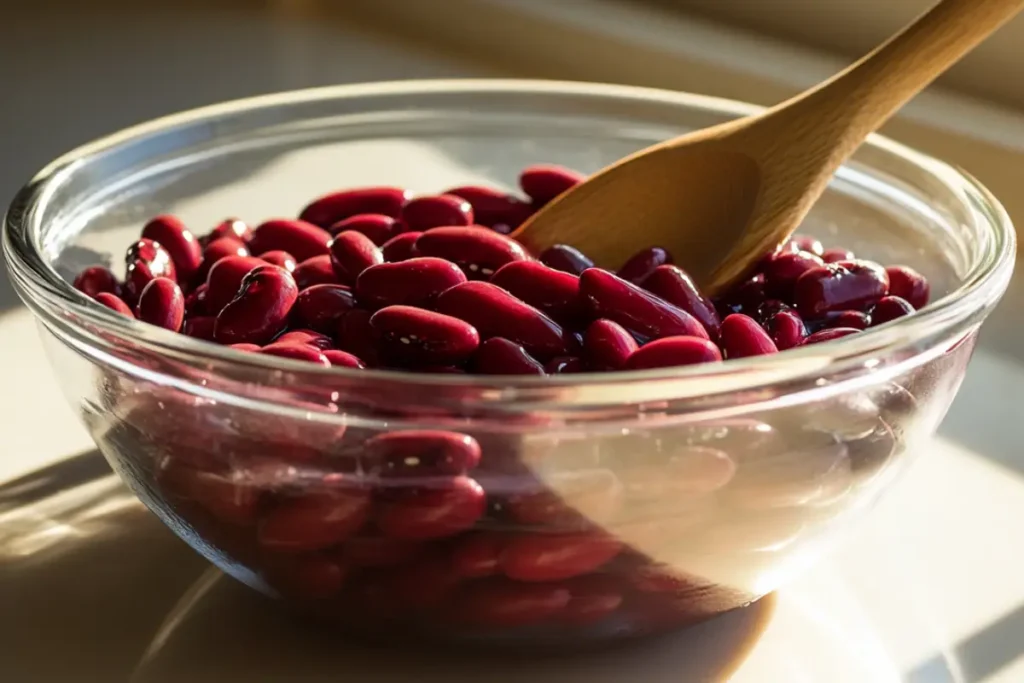 Why can't you boil red kidney beans?