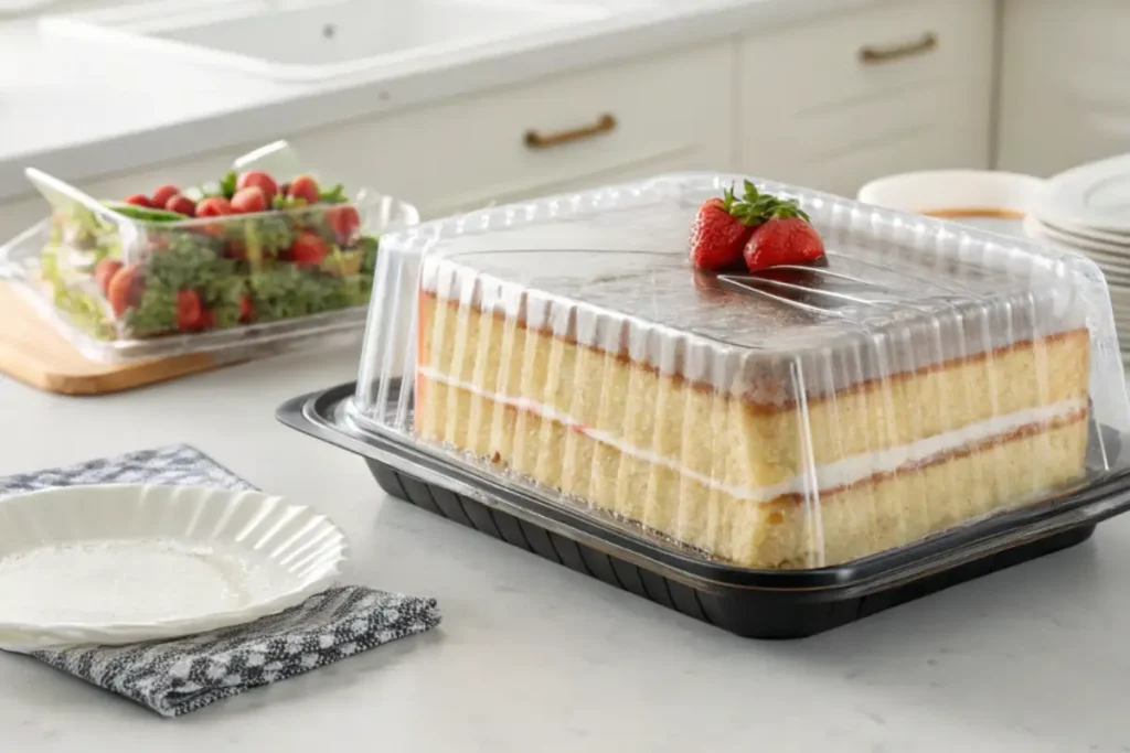 Can we eat a 10 day old cake? Wrapped slice in sealed container